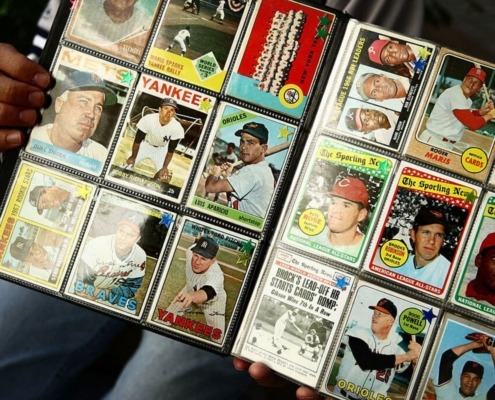 The baseball cards that make us happy: Childhood favorites and mementos of loved ones